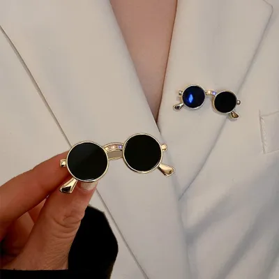 Punk Style Mini Sunglasses Brooches